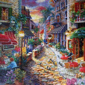 Late afternoon in Italy, 1000 piece puzzle, Cra-Z-Art